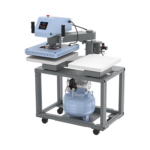 Dwustanowiskowa prasa płaska OtterPro Air Press Swing Dual 40 x 50 cm