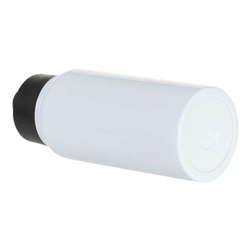 Butelka 750 ml na wodę z szerokim ustnikiem i składana rączką do sublimacji - biała