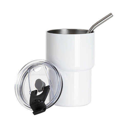 Kubek podróżny 500 ml ze słomką do sublimacji