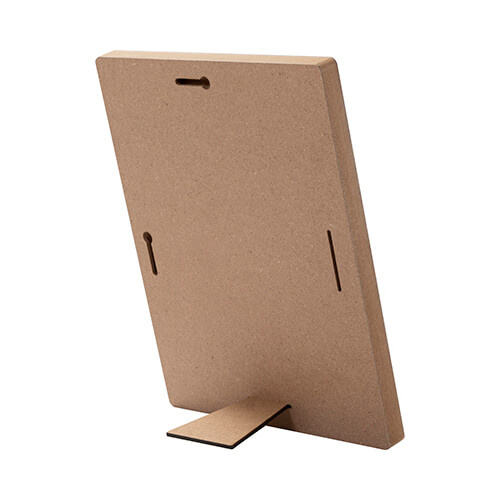 Ramka na zdjęcie - serce z MDF-u do sublimacji - 20,3 x 25,4 cm