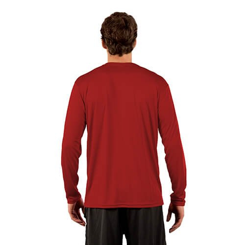 Koszulka Solar z długim rękawem - Mars Red