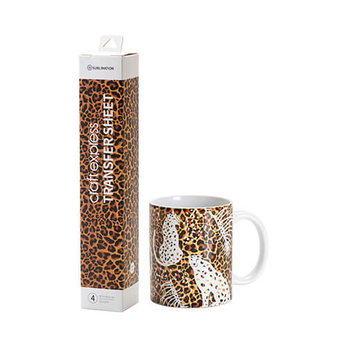 Arkusz transferowy Wild Leo 30,5 x 30,5 cm - 4 szt.