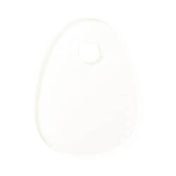 Akrylowa plakietka imienna do kubka 780 / 900 / 1050 / 1260 ml do sublimacji - jajko