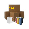 144 Kubki A+ 100ml Tuszu Gratis Sublimacja Termotransfer