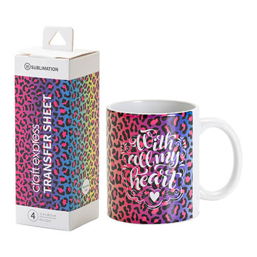 Arkusz transferowy Dynamic Leo 30,5 x 11,4 cm - 4 szt.