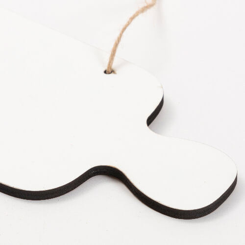 Zawieszka na drzwi z MDF-u do sublimacji - cukierek