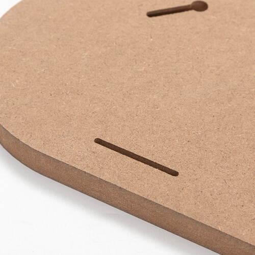 Ramka na zdjęcie - serce z MDF-u do sublimacji - 20,3 x 20,3 cm