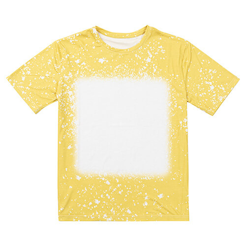 Koszulka Cotton-Like Bleached Starry Yellow do sublimacji