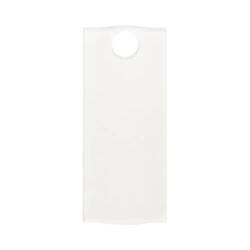 Akrylowa plakietka imienna 7,8 x 3,2 cm do sublimacji