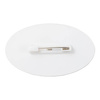Identyfikator akrylowy 7,6 x 4,5 cm do sublimacji - owal
