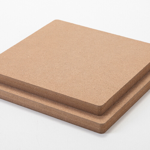 Płyta pilśniowa do sublimacji 20 x 20 x 1,5 cm - 2 szt. - jasnobrązowy tył