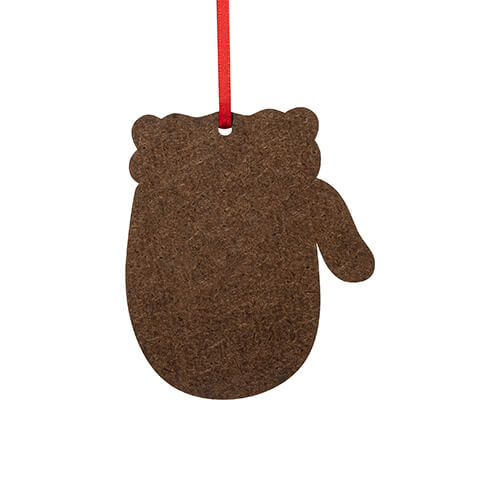 Jednostronna zawieszka z MDF-u do sublimacji - rękawiczka