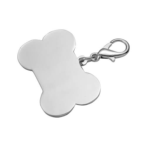 Identyfikator dla psa do sublimacji - czarna kość