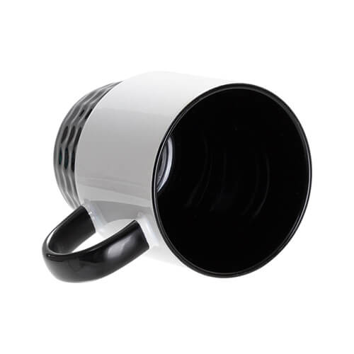 Kubek 300 ml do układania w stos do sublimacji - czarny