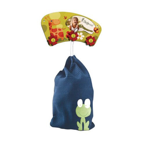 Wieszak z MDF-u do sublimacji - czerwone kwiatki