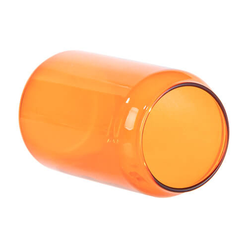 Szklanka 400 ml do sublimacji - pomarańczowa
