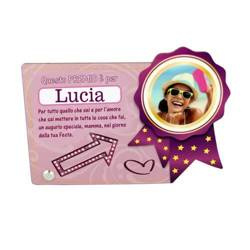 Stojąca ramka z MDF-u 19 x 13,5 cm do sublimacji