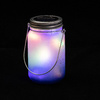 Lampion 450 ml z metalowym uchwytem - granatowy gradient