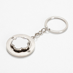 Obrotowy brelok do kluczy do sublimacji - kwiatek