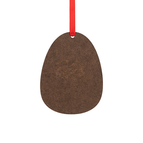 Dwustronna zawieszka z płyty pilśniowej 5 mm do sublimacji - jajko