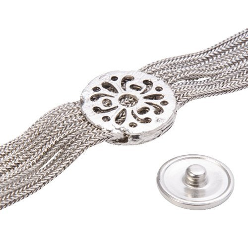 Bransoletka metalowa z kółkiem Sublimacja