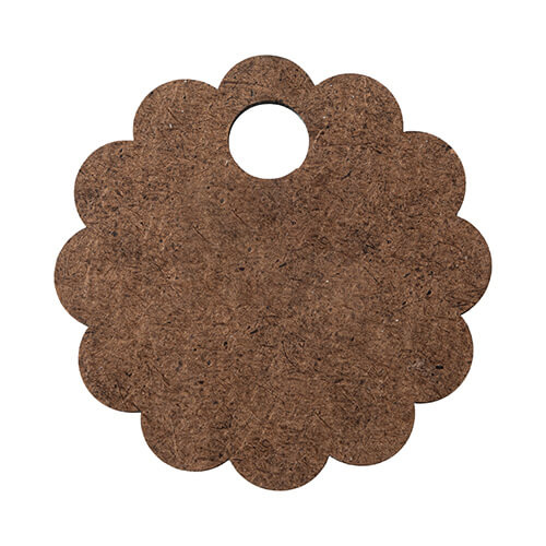 Plakietka imienna z płyty pilśniowej do kubka 480 / 600 / 540 / 750 ml do sublimacji - koło zębate