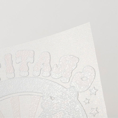 Folia brokatowa do druku OtterPro DTF A4 - 100 arkuszy - Rainbow