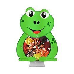 Zegar stojący z MDF - żaba - Sublimacja Termotransfer