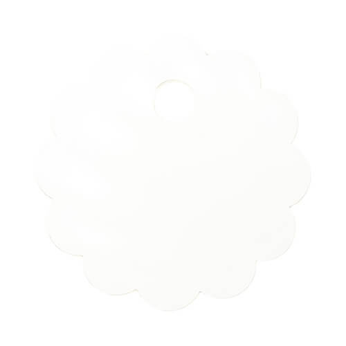 Akrylowa plakietka imienna do kubka 780 / 900 / 1050 / 1260 ml do sublimacji - koło zębate