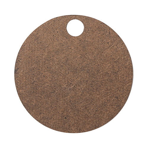 Plakietka imienna z płyty pilśniowej z brokatem do kubka 1200 ml do sublimacji - koło