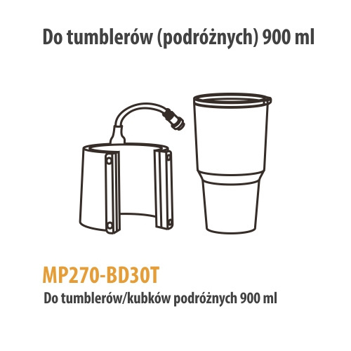 Grzałka do tumblerów 900 ml do prasy Pro / Pro Max