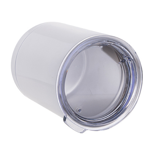 Kubek metalowy Lowball 300 ml do sublimacji - biały