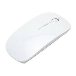 Mysz Optyczna Bezprzewodowa 3D Biała Sublimacja Termotransfer