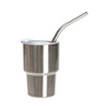 Kieliszek do shotów ze stali nierdzewnej do sublimacji - srebrny