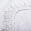 Ręcznik z mikrofibry 152 x 76 cm z frędzlami do sublimacji - biały