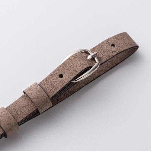 Skórzana zawieszka na bagaż / etui na AirTag do sublimacji - szara