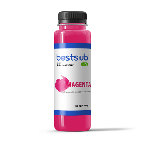 100 ml Tusz Sublimacyjny Magenta Best Sub HQ Sublimacja Termotransfer