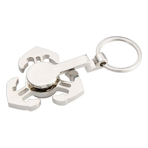Brelok metalowy - spinner do sublimacji - Anchor