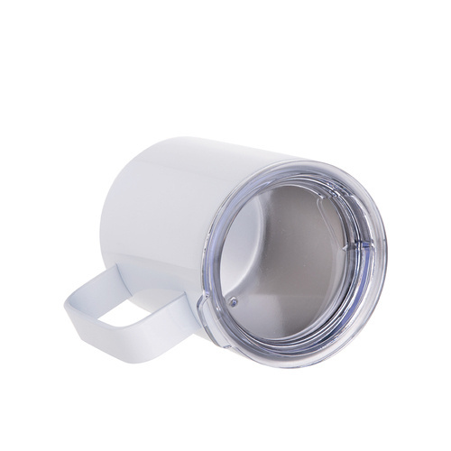 Zestaw 4 kubków metalowych do kawy 300 ml do nadruku