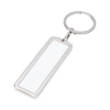 Brelok do kluczy - dwustronna ramka 2,6 x 7,7 cm - prostokąt do sublimacji