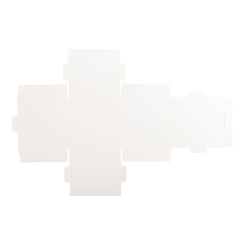 Opakowanie ozdobne z owalnym okienkiem do sublimacji - 10 x 10 x 10 cm