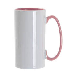 Kubek Funny 380 ml do sublimacji - różowy