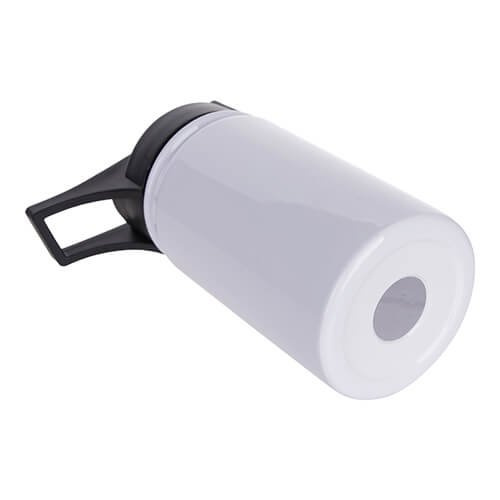 Bidon ze stali nierdzewnej 350 ml ze sportowym ustnikiem do sublimacji - biały