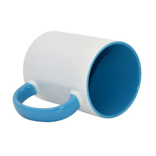 Kubek MAX 450ml FUNNY Błękitny Sublimacja Termotransfer