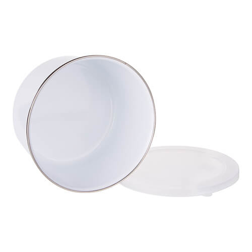 Pojemnik emaliowany 1700 ml z pokrywką do sublimacji