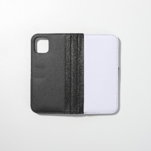 iPhone 12 Pro etui skórzane do sublimacji - czarne