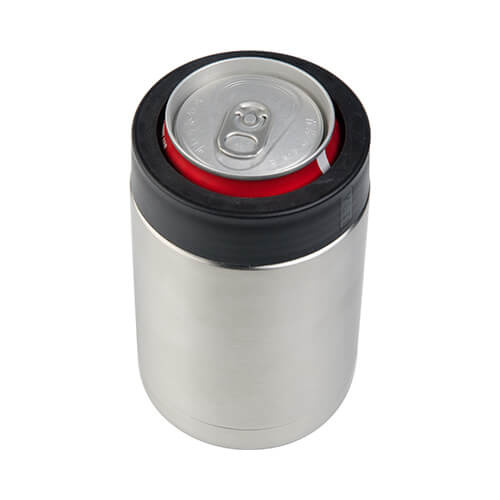 Cooler do puszki 360 ml do sublimacji - srebrny