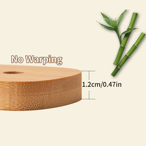 Bambusowa deska do pizzy do sublimacji - trójkąt