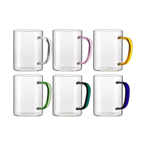 Szklanka 450 ml z uszkiem do sublimacji