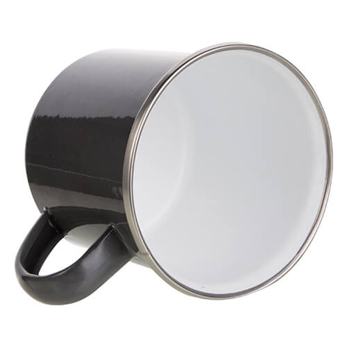 Kubek metalowy 360 ml do termotransferu - szary